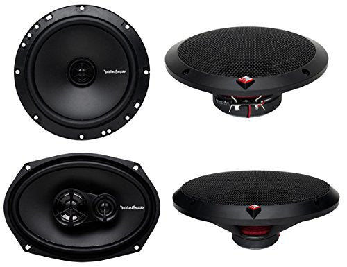 Rockford Fosgate R169X3 6x9 260W 3 Way + R1675X 6.75 Rockford Fosgate R169X3 6x9 260W 3 Way + R1675X 6.75